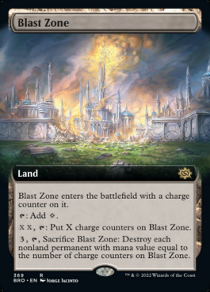 Blast Zone (Extended Art) [The Brothers' War] | The CG Realm