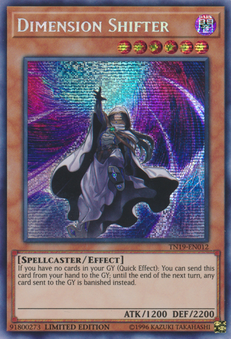 Dimension Shifter [TN19-EN012] Prismatic Secret Rare | The CG Realm