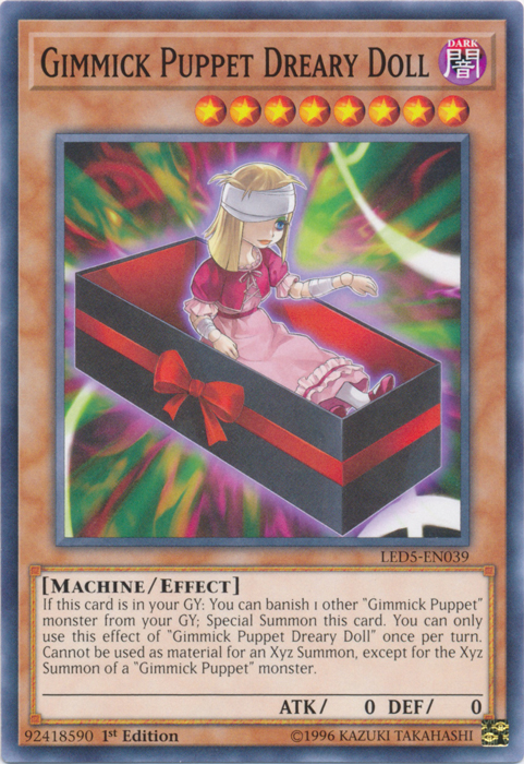Gimmick Puppet Dreary Doll [LED5-EN039] Common | The CG Realm