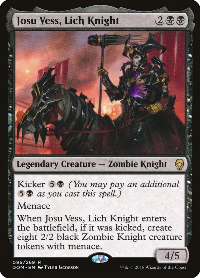 Josu Vess, Lich Knight [Dominaria] | The CG Realm