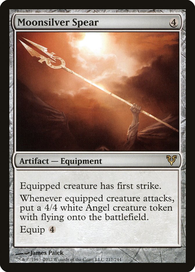 Moonsilver Spear [Avacyn Restored] | The CG Realm