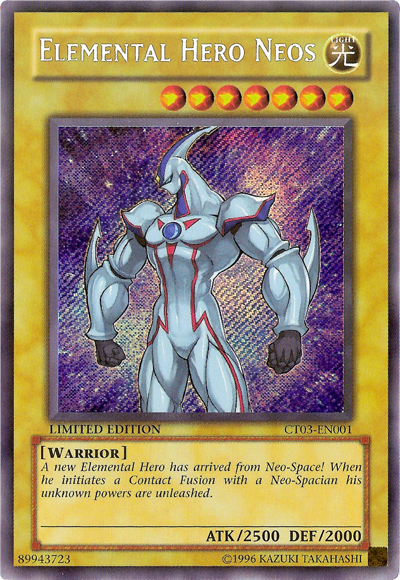 Elemental HERO Neos [CT03-EN001] Secret Rare | The CG Realm