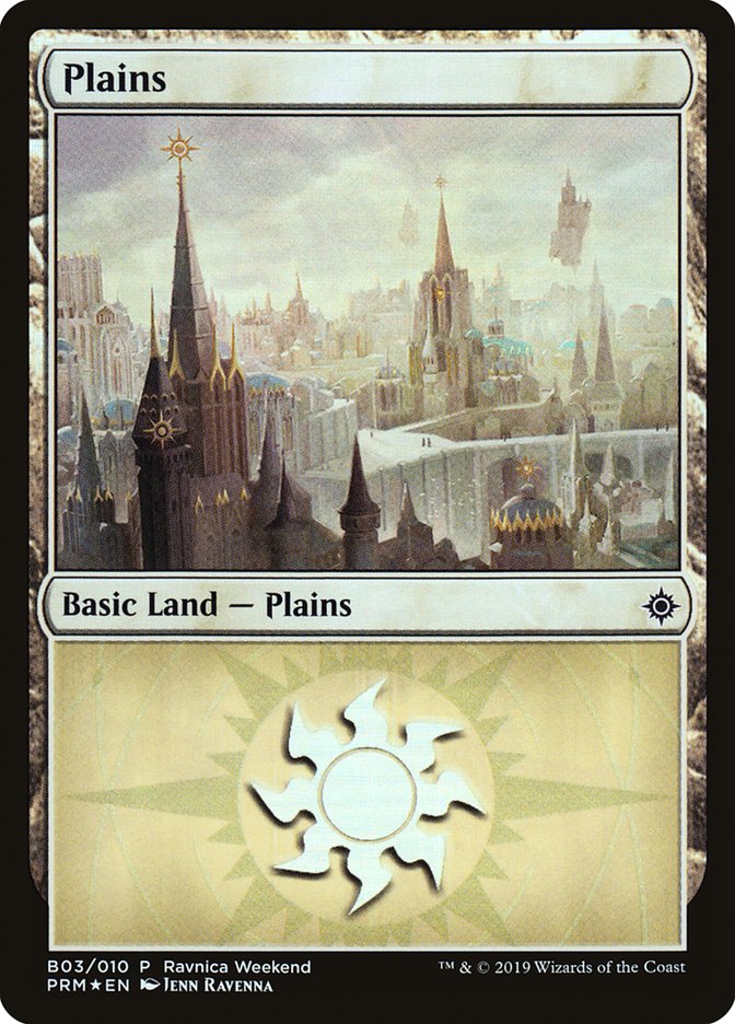 Plains (B03) [Ravnica Allegiance Guild Kit] | The CG Realm
