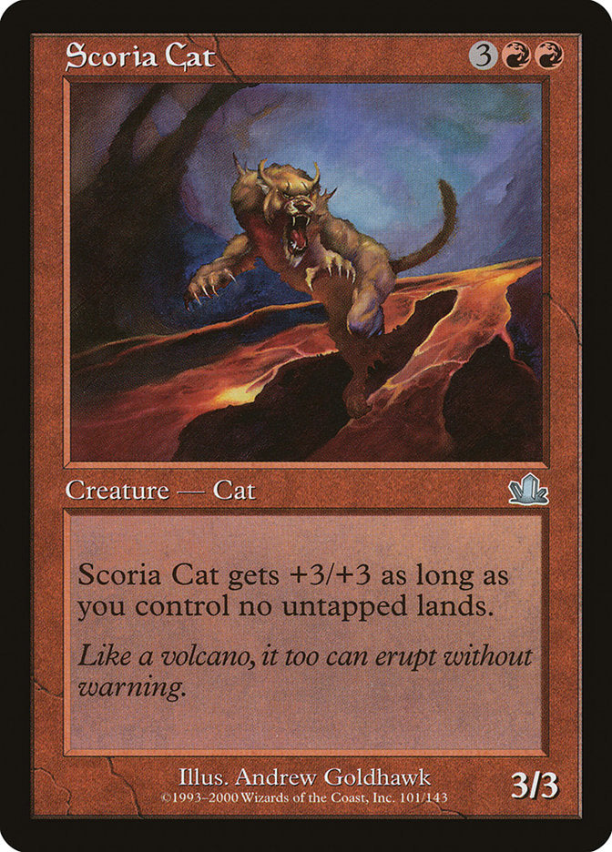 Scoria Cat [Prophecy] | The CG Realm