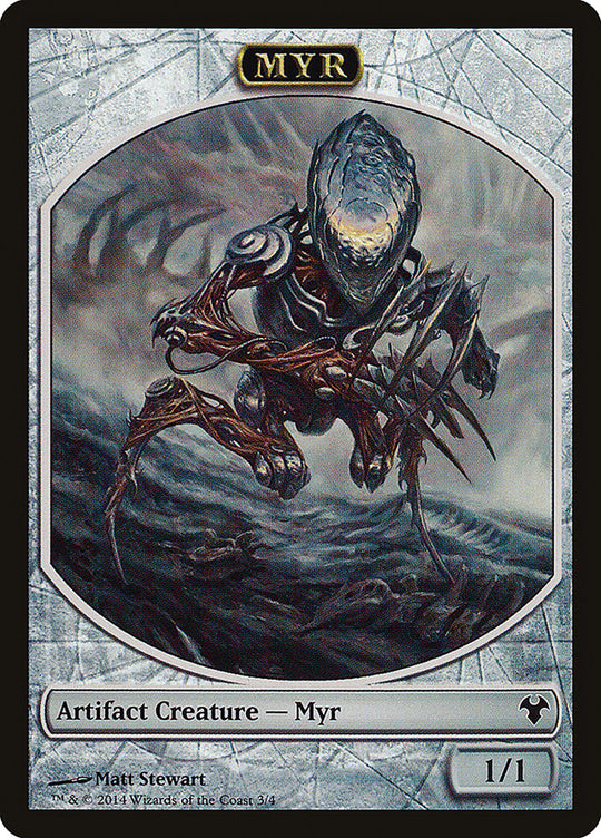 Myr // Spirit Double-Sided Token (MD1-3 // 2) - Modern Event Deck 2014 Tokens