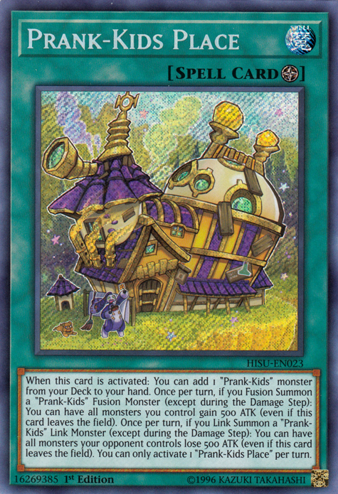 Prank-Kids Place [HISU-EN023] Secret Rare | The CG Realm