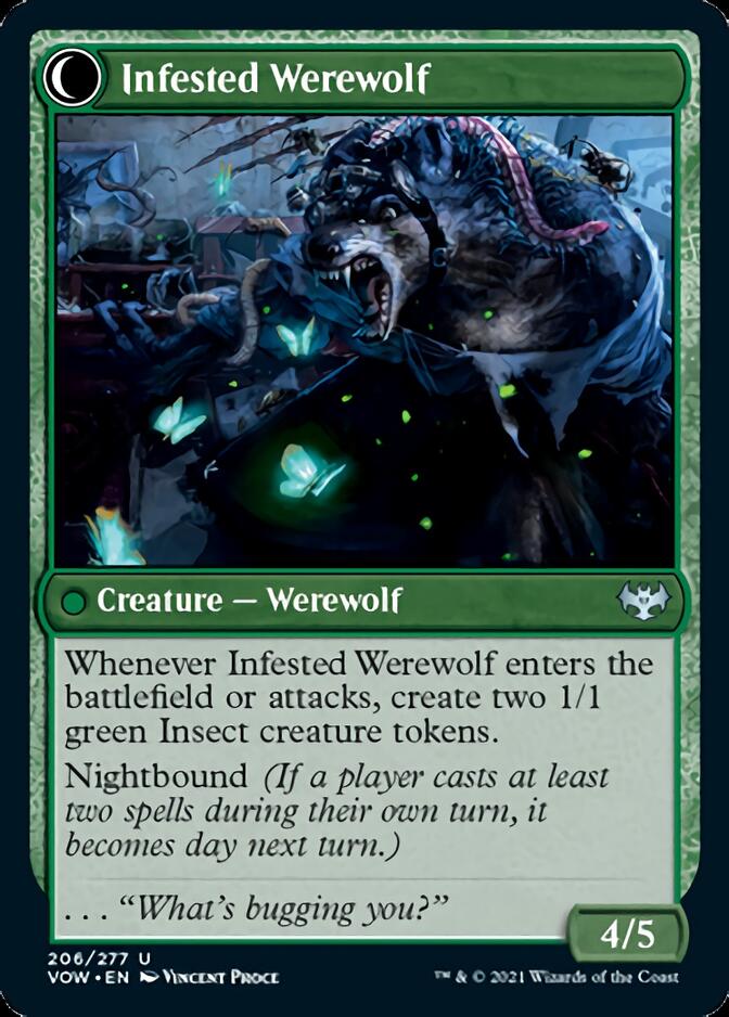 Infestation Expert (VOW-206) - Innistrad: Crimson Vow: (Double Faced Transform)
