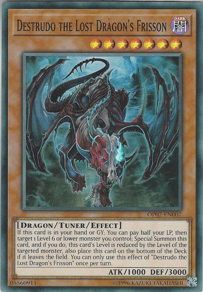 Destrudo the Lost Dragon's Frisson [OP07-EN007] Super Rare | The CG Realm