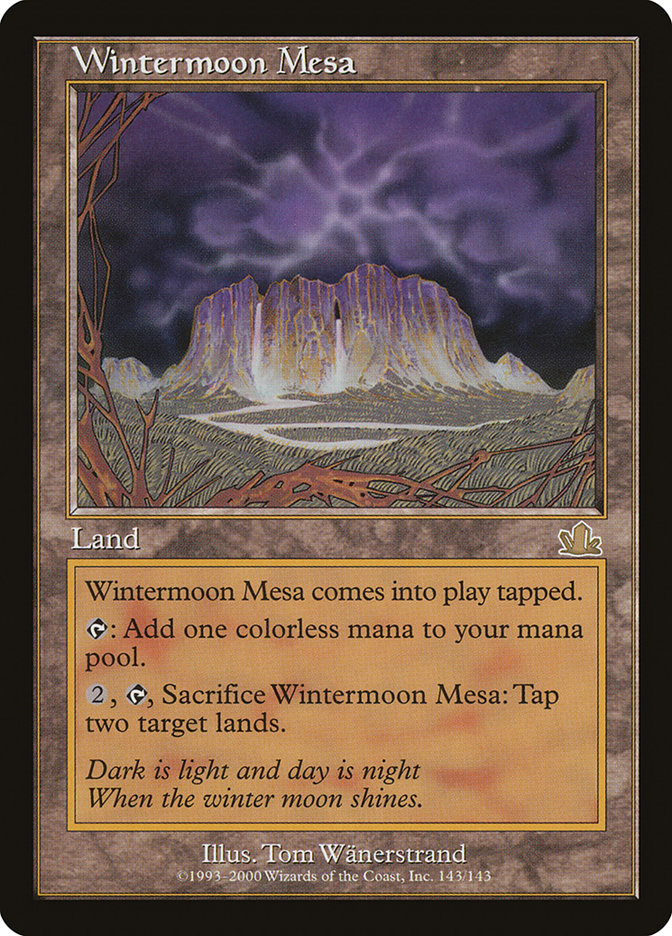 Wintermoon Mesa [Prophecy] | The CG Realm