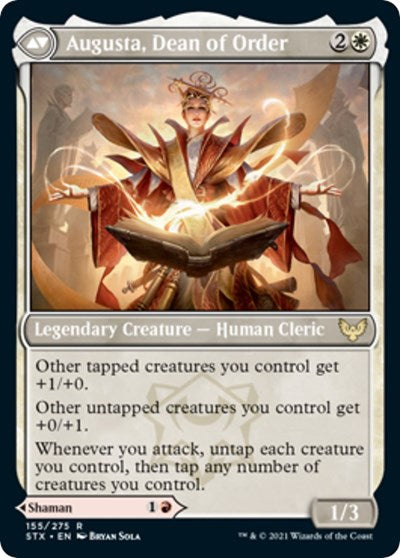 Plargg, Dean of Chaos (PRE-155) - Strixhaven: School of Mages Promos Foil