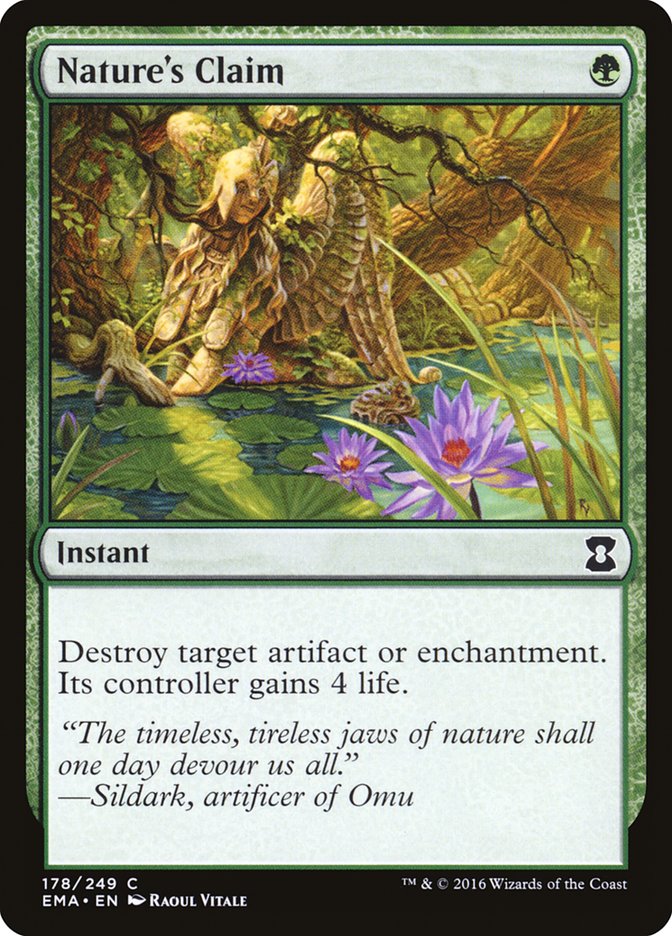 Nature's Claim [Eternal Masters] | The CG Realm