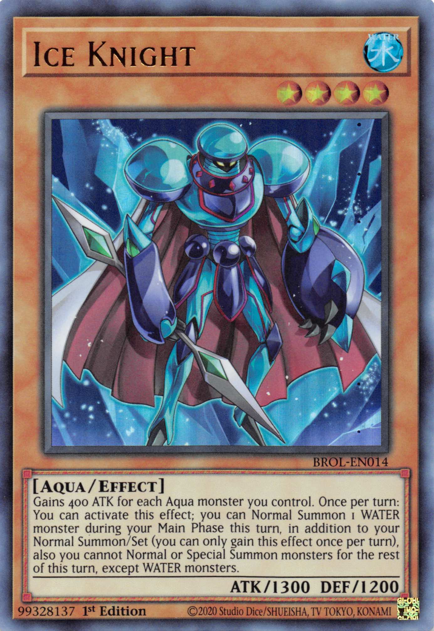 Ice Knight [BROL-EN014] Ultra Rare | The CG Realm