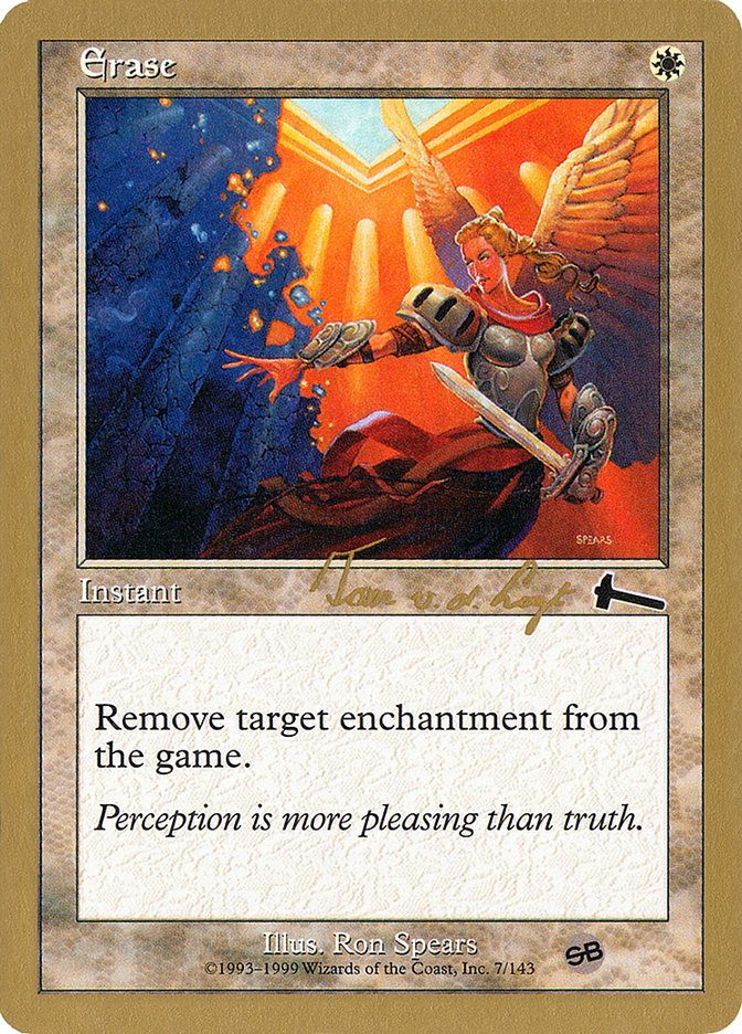 Erase (Tom van de Logt) (SB) [World Championship Decks 2000] | The CG Realm