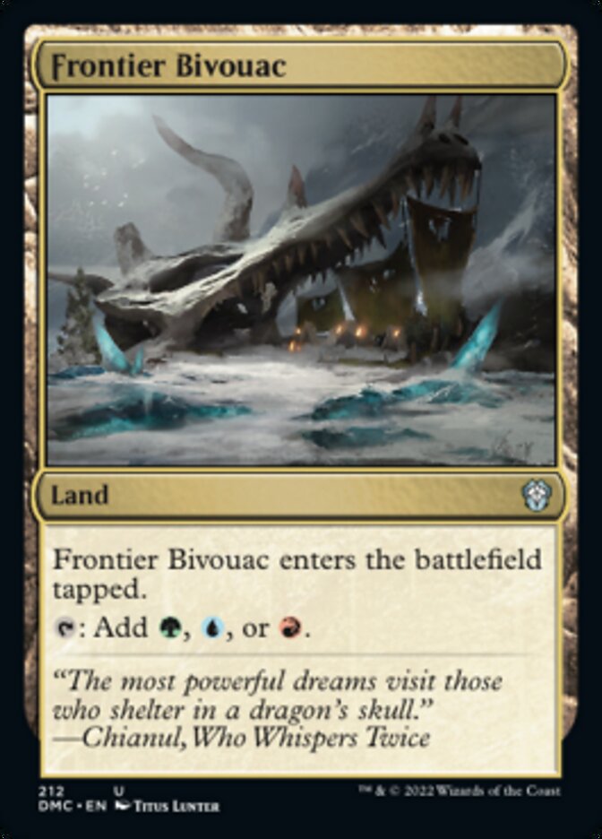 Frontier Bivouac [Dominaria United Commander] | The CG Realm