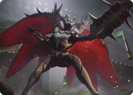 Phyrexian Vindicator Art Card [Phyrexia: All Will Be One Art Series] | The CG Realm