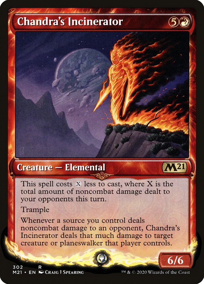 Chandra's Incinerator (Showcase) [Core Set 2021] | The CG Realm