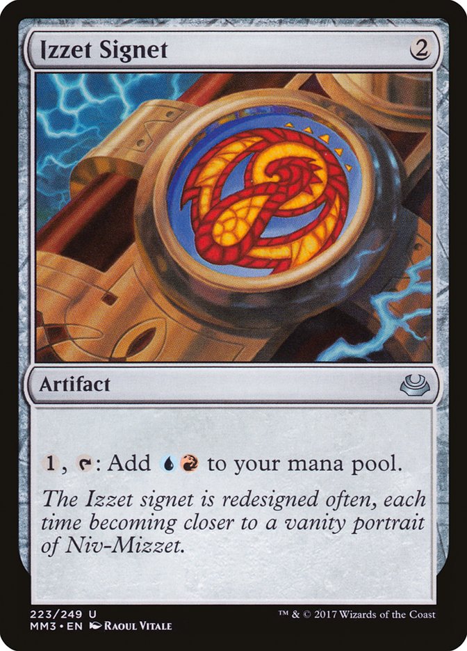 Izzet Signet [Modern Masters 2017] | The CG Realm
