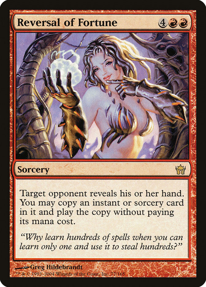 Reversal of Fortune [Fifth Dawn] | The CG Realm