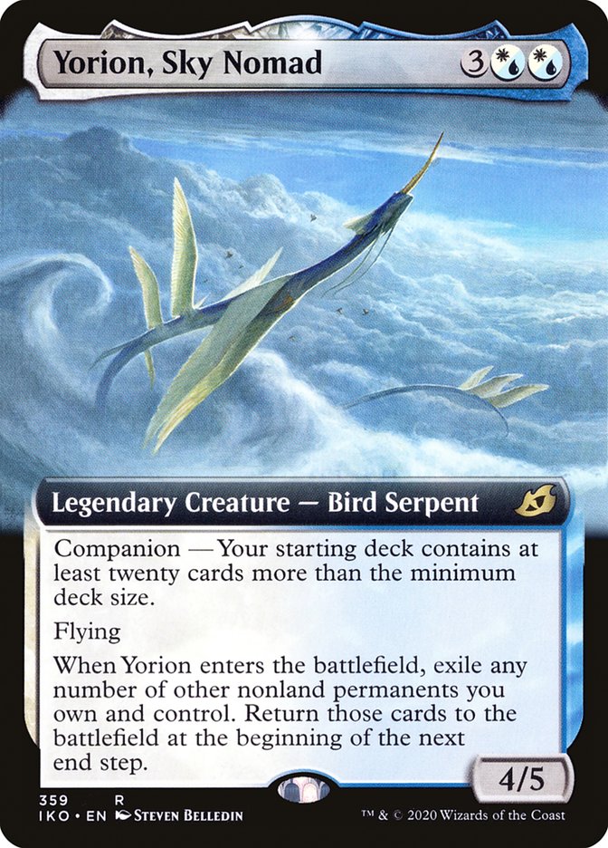 Yorion, Sky Nomad (Extended Art) [Ikoria: Lair of Behemoths] | The CG Realm