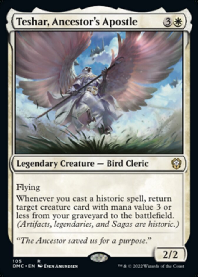 Teshar, Ancestor's Apostle [Dominaria United Commander] | The CG Realm
