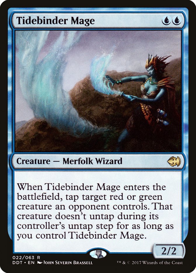 Tidebinder Mage [Duel Decks: Merfolk vs. Goblins] | The CG Realm