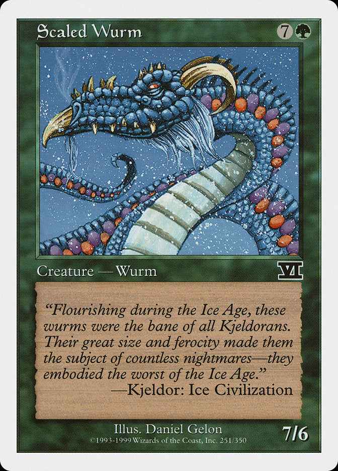 Scaled Wurm [Classic Sixth Edition] | The CG Realm