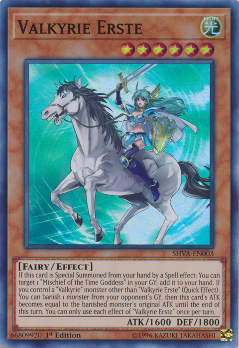 Valkyrie Erste [SHVA-EN003] Super Rare | The CG Realm