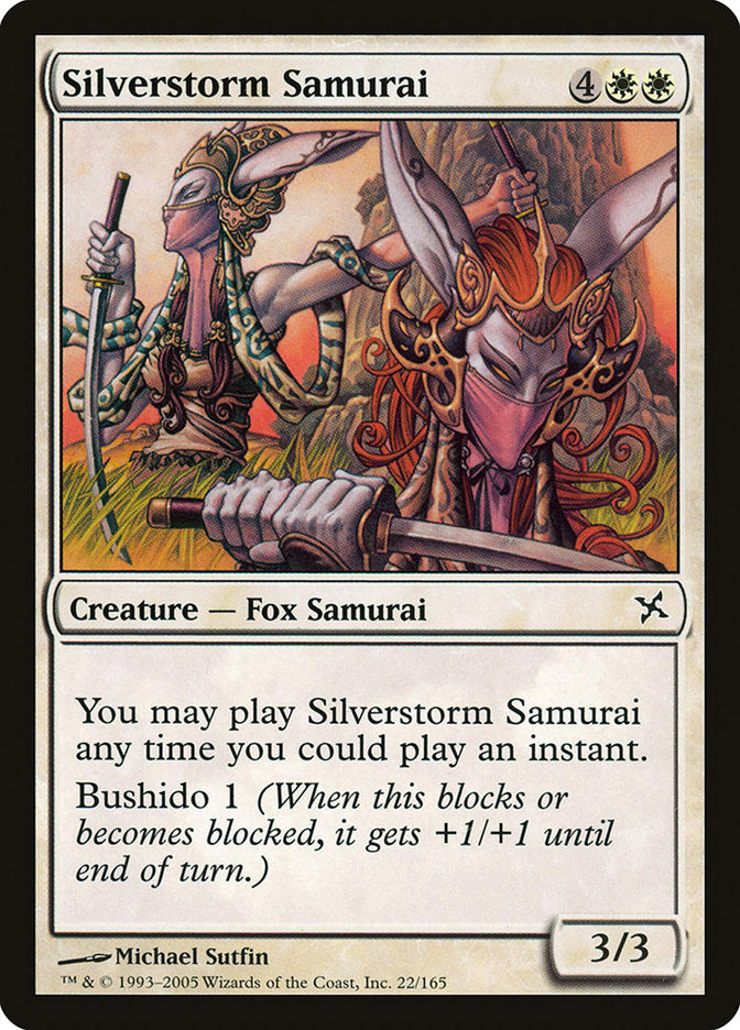 Silverstorm Samurai [Betrayers of Kamigawa] | The CG Realm