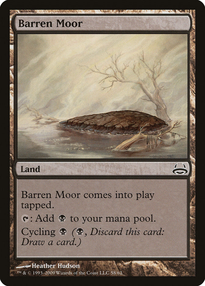 Barren Moor [Duel Decks: Divine vs. Demonic] | The CG Realm