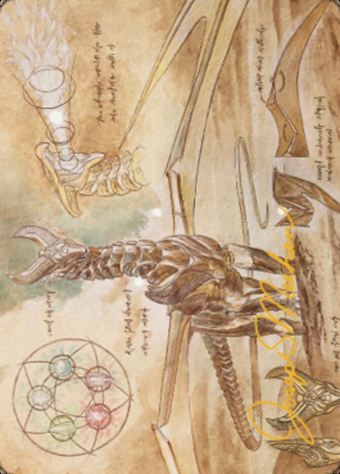 Ramos, Dragon Engine Art Card (Gold-Stamped Signature) [The Brothers' War Art Series] | The CG Realm