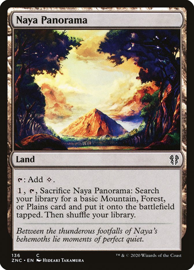 Naya Panorama [Zendikar Rising Commander] | The CG Realm