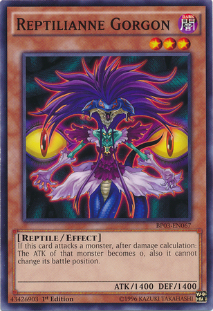 Reptilianne Gorgon [BP03-EN067] Common | The CG Realm