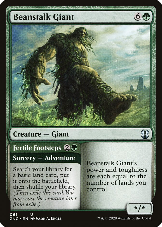 Beanstalk Giant [Zendikar Rising Commander] | The CG Realm