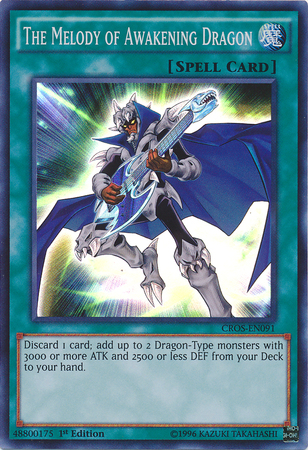 The Melody of Awakening Dragon [CROS-EN091] Super Rare | The CG Realm