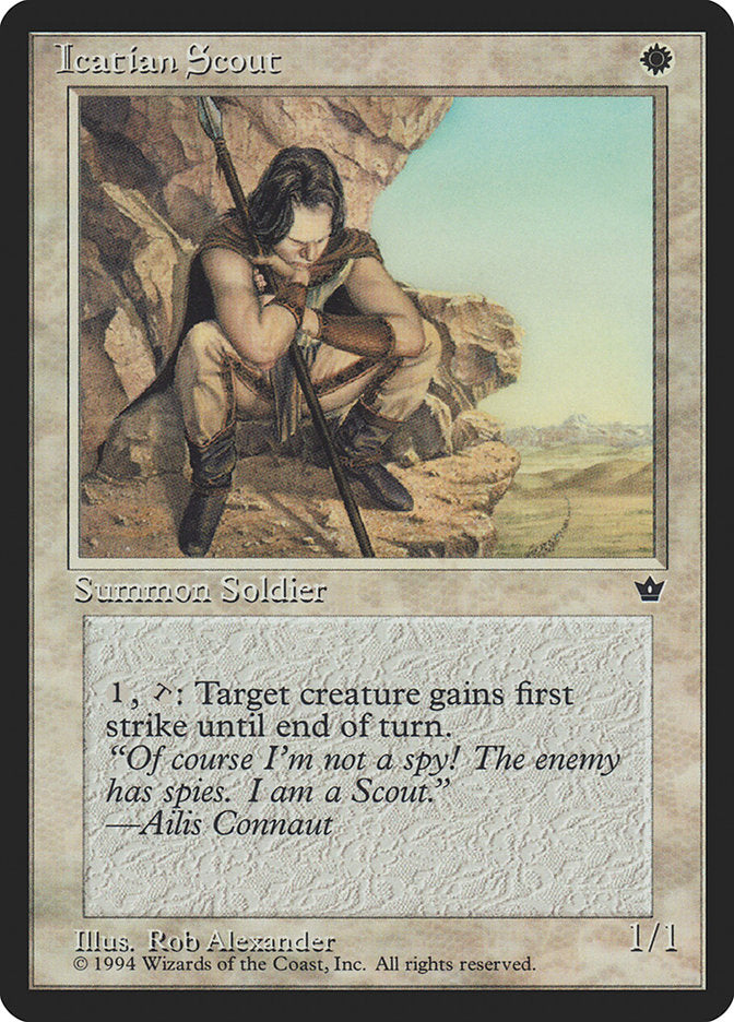 Icatian Scout (Rob Alexander) [Fallen Empires] | The CG Realm
