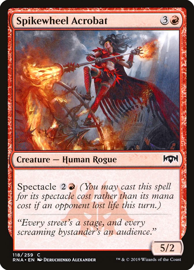 Spikewheel Acrobat [Ravnica Allegiance] | The CG Realm