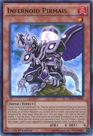 Infernoid Pirmais [CROS-EN030] Ultra Rare | The CG Realm