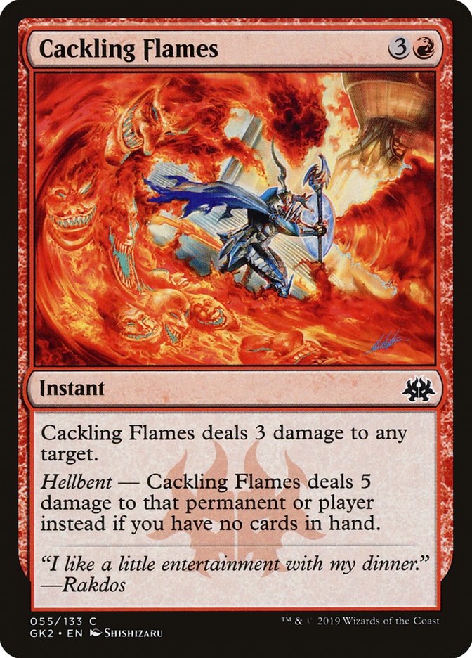 Cackling Flames [Ravnica Allegiance Guild Kit] | The CG Realm