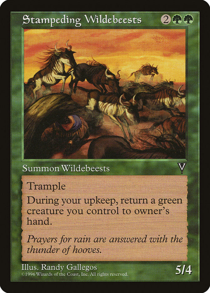 Stampeding Wildebeests [Visions] | The CG Realm
