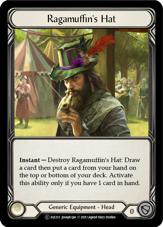 Ragamuffin's Hat [U-ELE233] (Tales of Aria Unlimited)  Unlimited Rainbow Foil | The CG Realm