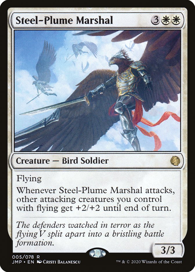 Steel-Plume Marshal [Jumpstart] | The CG Realm