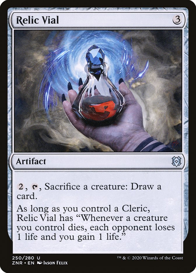 Relic Vial [Zendikar Rising] | The CG Realm