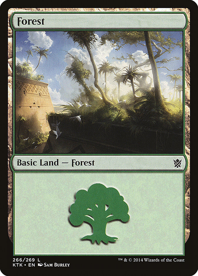 Forest (266) [Khans of Tarkir] | The CG Realm
