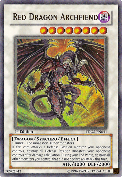 Red Dragon Archfiend [TDGS-EN041] Ultra Rare | The CG Realm