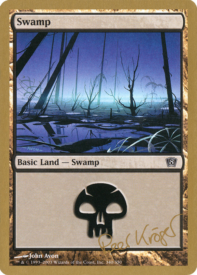 Swamp (pk340) (Peer Kroger) [World Championship Decks 2003] | The CG Realm