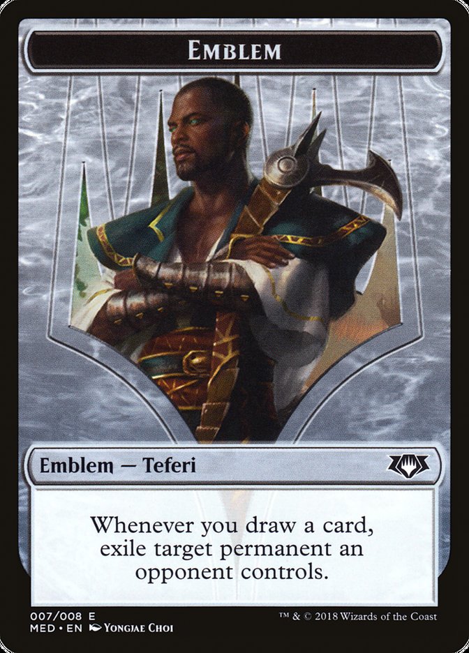 Teferi, Hero of Dominaria Emblem [Mythic Edition Tokens] | The CG Realm