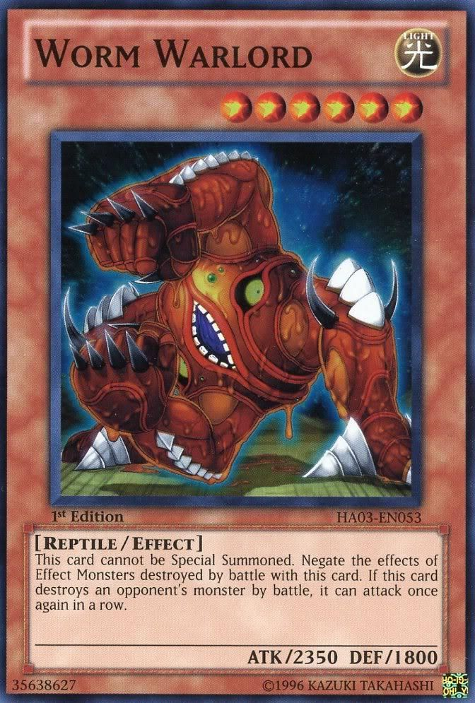 Worm Warlord [HA03-EN053] Super Rare | The CG Realm