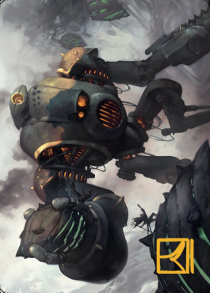 Rust Goliath Art Card (Gold-Stamped Signature) [The Brothers' War Art Series] | The CG Realm