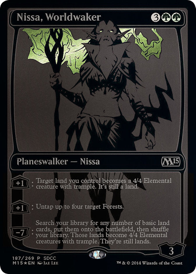 Nissa, Worldwaker [San Diego Comic-Con 2014] | The CG Realm