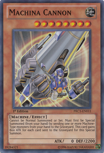 Machina Cannon [PRC1-EN011] Super Rare | The CG Realm